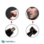 ماكينه ازاله الشعر من الانف والاذن | HTC 2x1 Rechargeable Electric Nose & Beard Trimmer