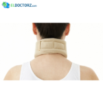 Soft collar neck brace for neck pain