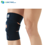 Patella stabilizing knee brace for pain relief
