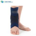 Ankle strap brace for sprains