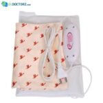 Heated pillow for back pain