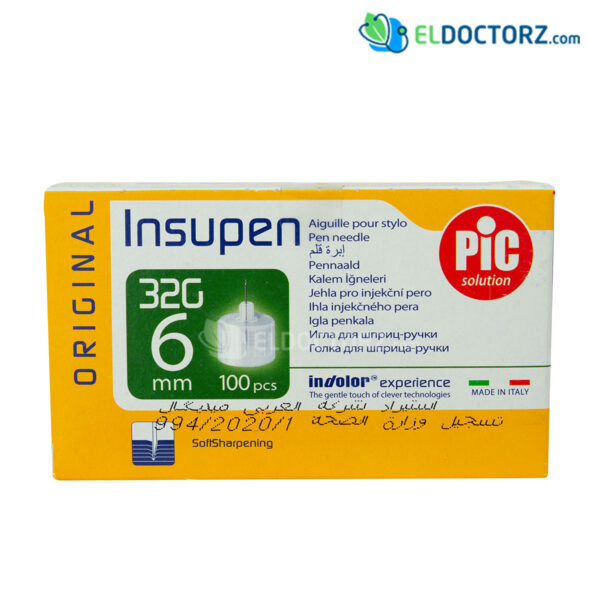 Insupen pen needles 32g 6mm