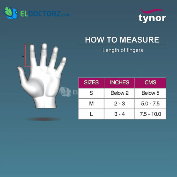 Tynor finger extension splint for pain relief