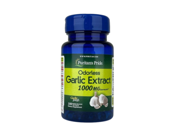 odorless garlic supplement 1000 mg puritan pride 100 softgels