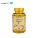 Puritan's pride vitamin e 450 mg 1000 iu for antioxidant health support