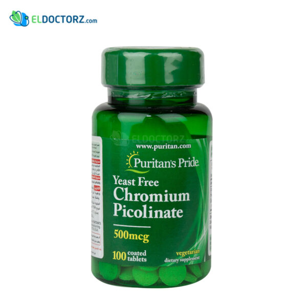 chromium picolinate supplement for wight loss Puritan's Pride 500Mcg