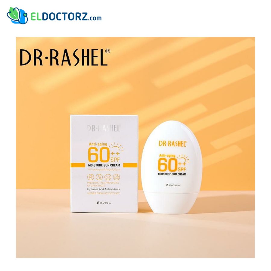 Anti-aging mosture sun cream Dr. Rashel Sunscreen SPF +60 for Wrinkles & Deep Hydration - Image 1