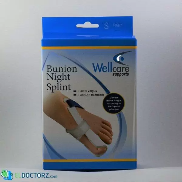 دعامة إبهام القدم الليلية لعلاج حالات هالوكس فالجوس | Bunion Night Splint