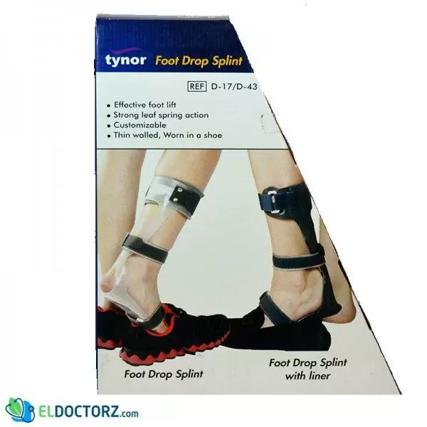 دعامه سقوط القدم | Tynor Foot Drop Splint