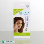 لصقات ازالة الرؤوس السوداء | Coral Beauty Deep Cleansing Green Tea Nose Pore Strips