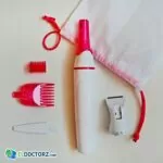 ماكينة ازاله الشعر الزائد | HTC Battery Operated Sensitive Precision Beauty Styler