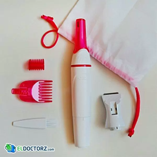 ماكينة ازاله الشعر الزائد | HTC Battery Operated Sensitive Precision Beauty Styler
