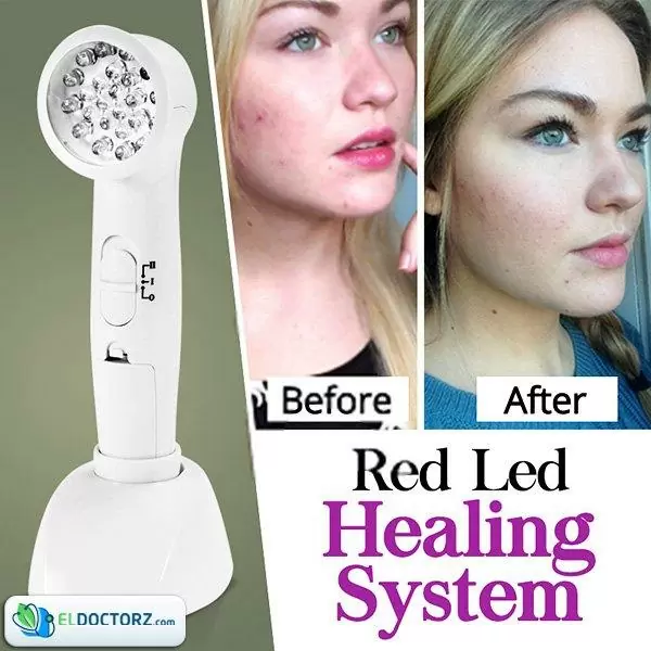 جهاز القضاء على حب الشباب | Natural Healing Red Led System | AcneCare