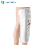 Splint knee immobilizer for knee joint support