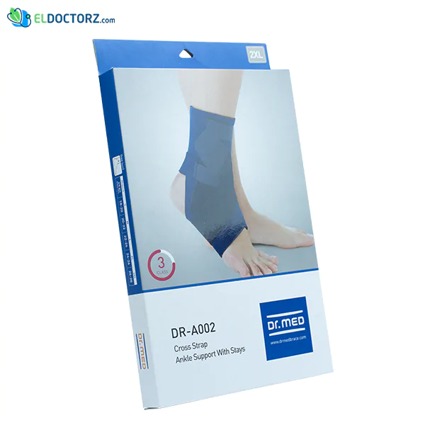 Ankle strap brace for sprains