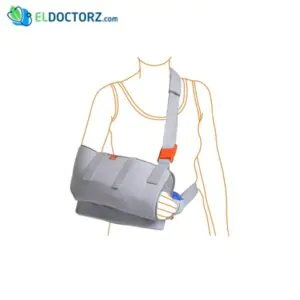 Shoulder abduction brace for pain relief