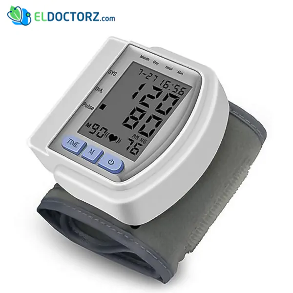 Wrist blood pressure monitor