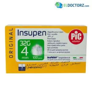 إبر إنسولين قلم بيك الإيطالي insupen pic 4mm 100pcs