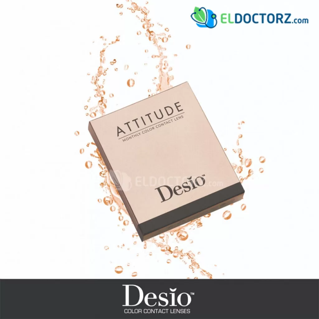 عدسات ديسيو ريبل جراي المؤقتة Desio attitude rebel grey