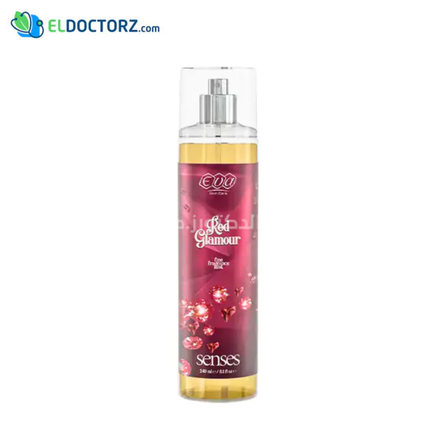 Eva Body Splash Skin Care Senses Red Glamour 240ml