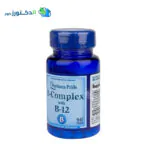 Vitamin b complex tablets with b12 puritan's pride for nervous system support