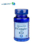 Vitamin b complex tablets with b12 puritan's pride for nervous system support