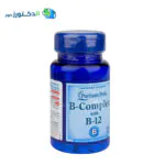 Vitamin b complex tablets with b12 puritan's pride for nervous system support